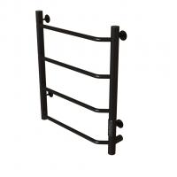 Полотенцесушитель MIXLINE MIRA  60х50 (таймер, 201 Вт, 4 перекладины) электрический ЧЕРНЫЙ