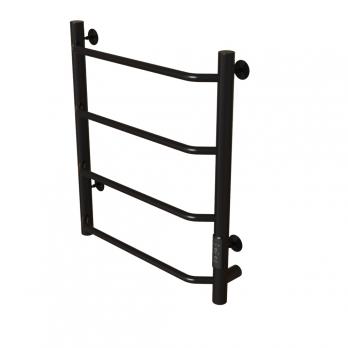 Полотенцесушитель MIXLINE MIRA  60х50 (таймер, 201 Вт, 4 перекладины) электрический ЧЕРНЫЙ