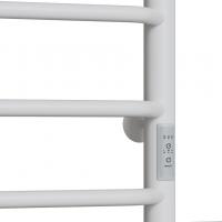 Полотенцесушитель MIXLINE MIRA  80х50 (таймер, 253 Вт, 6 перекладин) электрический БЕЛЫЙ