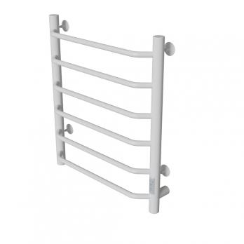Полотенцесушитель MIXLINE MIRA  80х50 (таймер, 253 Вт, 6 перекладин) электрический БЕЛЫЙ