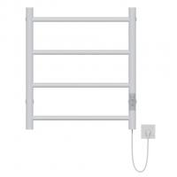 Полотенцесушитель MIXLINE VEGA  60х50 (таймер, 201 Вт, 4 перекладины) электрический БЕЛЫЙ
