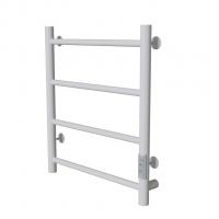 Полотенцесушитель MIXLINE VEGA  60х50 (таймер, 201 Вт, 4 перекладины) электрический БЕЛЫЙ
