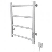 Полотенцесушитель MIXLINE VEGA  60х50 (таймер, 201 Вт, 4 перекладины) электрический БЕЛЫЙ
