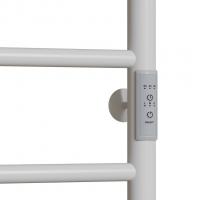 Полотенцесушитель MIXLINE VEGA  80х50 (таймер, 289 Вт, 6 перекладин) электрический БЕЛЫЙ