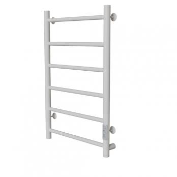 Полотенцесушитель MIXLINE VEGA  80х50 (таймер, 289 Вт, 6 перекладин) электрический БЕЛЫЙ