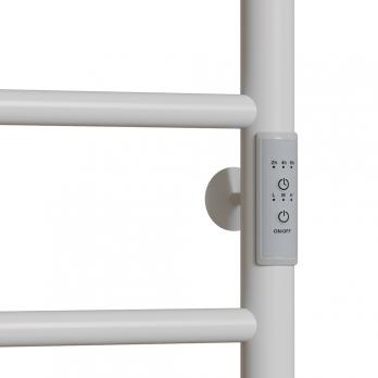 Полотенцесушитель MIXLINE VEGA  80х50 (таймер, 289 Вт, 6 перекладин) электрический БЕЛЫЙ