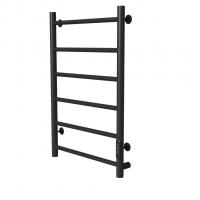 Полотенцесушитель MIXLINE VEGA  80х50 (таймер, 289 Вт, 6 перекладин) электрический ЧЕРНЫЙ