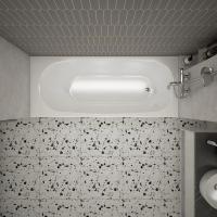 Ванна акриловая  1,5*0,7 "Storm"  (каркас+экран) (Метакам_V.One)