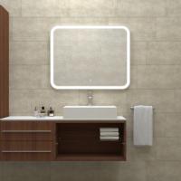 Зеркало MIXLINE "Стив Нео-S" 1000*800 (ШВ) сенсорный выкл, светодиодная бегущая подсветка