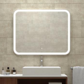 Зеркало MIXLINE "Стив Нео-S" 1000*800 (ШВ) сенсорный выкл, светодиодная бегущая подсветка