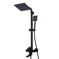 Душевая система 35к HB23803-7 HAIBA лейка "Тропический душ" ЧЕРНЫЙ