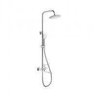 Душевая система 35к HB24557-8 HAIBA лейка "Тропический душ" БЕЛЫЙ/ХРОМ