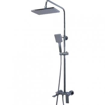 Душевая система 35к HB24575  HAIBA лейка "Тропический душ" ХРОМ
