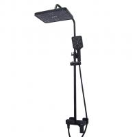 Душевая система 35к HB24575-7 HAIBA лейка "Тропический душ" ЧЕРНЫЙ