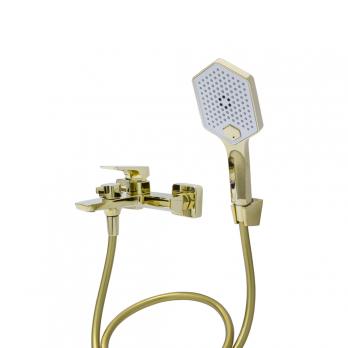 Смеситель для ванны 30к HB60726-5 HAIBA ЗОЛОТОЙ