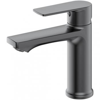 Смеситель для раковины 35к HB10719-3 HAIBA б/отв п/гайку ОРУЖ.СТАЛЬ