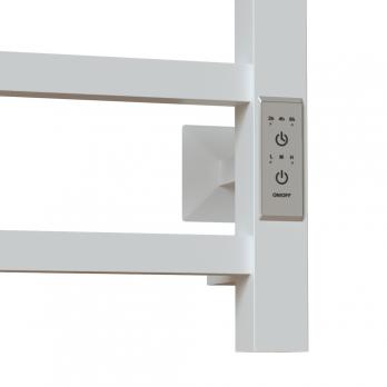 Полотенцесушитель MIXLINE FORTUNE 100х50 (таймер, 555 Вт, 10 перекладин) электрический БЕЛЫЙ