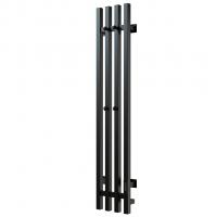 Полотенцесушитель MIXLINE MOON QUADRO BLACK 120/15 (таймер,206 Вт) электрический ЧЕРНЫЙ