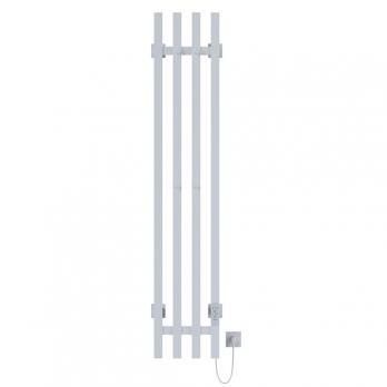 Полотенцесушитель MIXLINE MOON QUADRO WHITE 120/15 (таймер,206 Вт) электрический БЕЛЫЙ