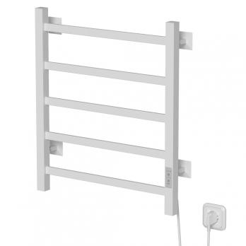 Полотенцесушитель MIXLINE TRIUMPH  60х50 (таймер, 312 Вт, 5 перекладин) электрический БЕЛЫЙ
