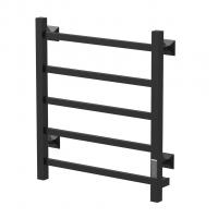 Полотенцесушитель MIXLINE TRIUMPH  60х50 (таймер, 312 Вт, 5 перекладин) электрический ЧЕРНЫЙ