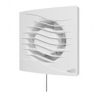 Вентилятор вытяжной  REST 4S C D100 с обратным клапаном,антимоскит сеткой и тяговым выключателем ERA