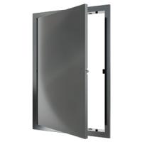 Люк ревизионный пластиковый нажимной  223*323 с  фланцем 200*300  L2030N Gray EVECS