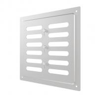 Решетка вент. 200*200 2020MER оцинкованная сталь,  регулируемая ERA