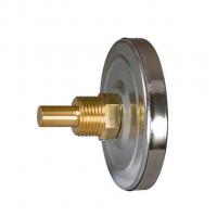 Термометр 100х1/2'' 120С БТ-1-100 шток 40мм (осевое подкл.,корпус алюминий) ЭКОМЕРА