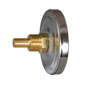 Термометр 63х1/2'' 120С БТ-1-63 шток 40мм (осевое подкл.,корпус алюминий) ЭКОМЕРА