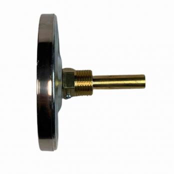 Термометр 63х1/2'' 120С БТ-1-63 шток 60мм (осевое подкл.,корпус алюминий) ЭКОМЕРА