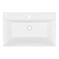 Раковина накладная "ЛАЙН-60" белая (MIXLINE)