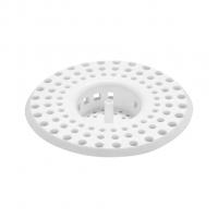Ситечко для раковины белое ТЭП D66мм