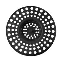Ситечко для раковины черное ТЭП D66мм