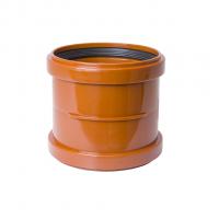 110 Муфта двойная ПП ЭКОНОМ наруж.