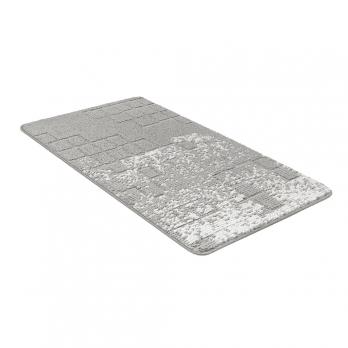 Коврик д/ванной Shahintex Vintage  60*100 серый (01)