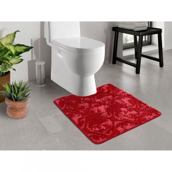 Коврик д/туалета Shahintex Vintage  60*80 вишневый (02)