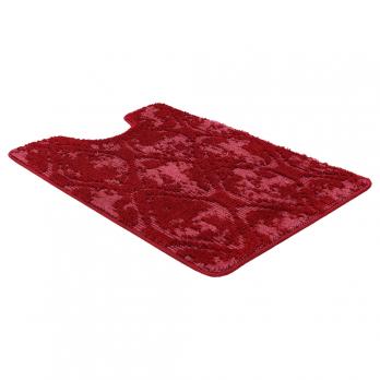Коврик д/туалета Shahintex Vintage  60*80 вишневый (02)