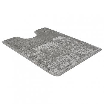 Коврик д/туалета Shahintex Vintage  60*80 серый (01)