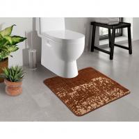 Коврик д/туалета Shahintex Vintage  60*80 шоколадный (01)