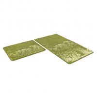 Набор ковриков д/ванной Shahintex Vintage  60*100+60*50 зеленый (01)