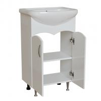 Тумба д/ванной "ФОРМАТ-50" под рак.Уют-50 (ROSA) (ПВХ) (разбор)