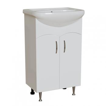 Тумба д/ванной "ФОРМАТ-50" под рак.Уют-50 (ROSA) (ПВХ) (разбор)