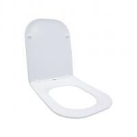 Сиденье для унитаза  WAVE APEKS дюропласт, микролифт, БЕЛЫЙ глянец NEW