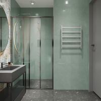 Полотенцесушитель MIXLINE FAVORITE  60х50 (таймер, 302 Вт, 5 перекладин) электрический МАТОВЫЙ ХРОМ