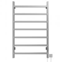 Полотенцесушитель MIXLINE FAVORITE  80х50 (таймер, 416 Вт, 7 перекладин) электрический МАТОВЫЙ ХРОМ