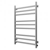 Полотенцесушитель MIXLINE FAVORITE  80х50 г2 (таймер,499 Вт,9 перекладин) электрический МАТОВЫЙ ХРОМ