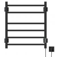 Полотенцесушитель MIXLINE FORTUNE  60х50 (таймер, 323 Вт, 6 перекладин) электрический ГРАФИТ