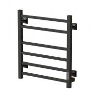 Полотенцесушитель MIXLINE FORTUNE  60х50 (таймер, 323 Вт, 6 перекладин) электрический ГРАФИТ