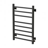 Полотенцесушитель MIXLINE FORTUNE  80х50 (таймер, 425 Вт, 8 перекладин) электрический ГРАФИТ